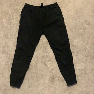 Black American Eagle Cargo Joggers
